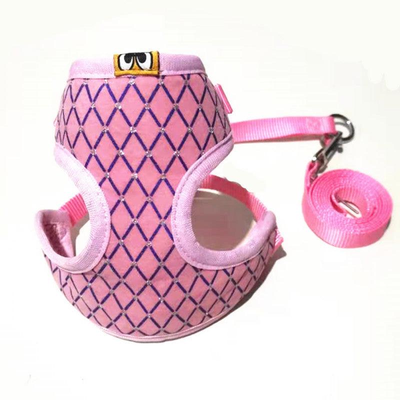 Pet Travel Kit – Harness + Collapsible Bowl